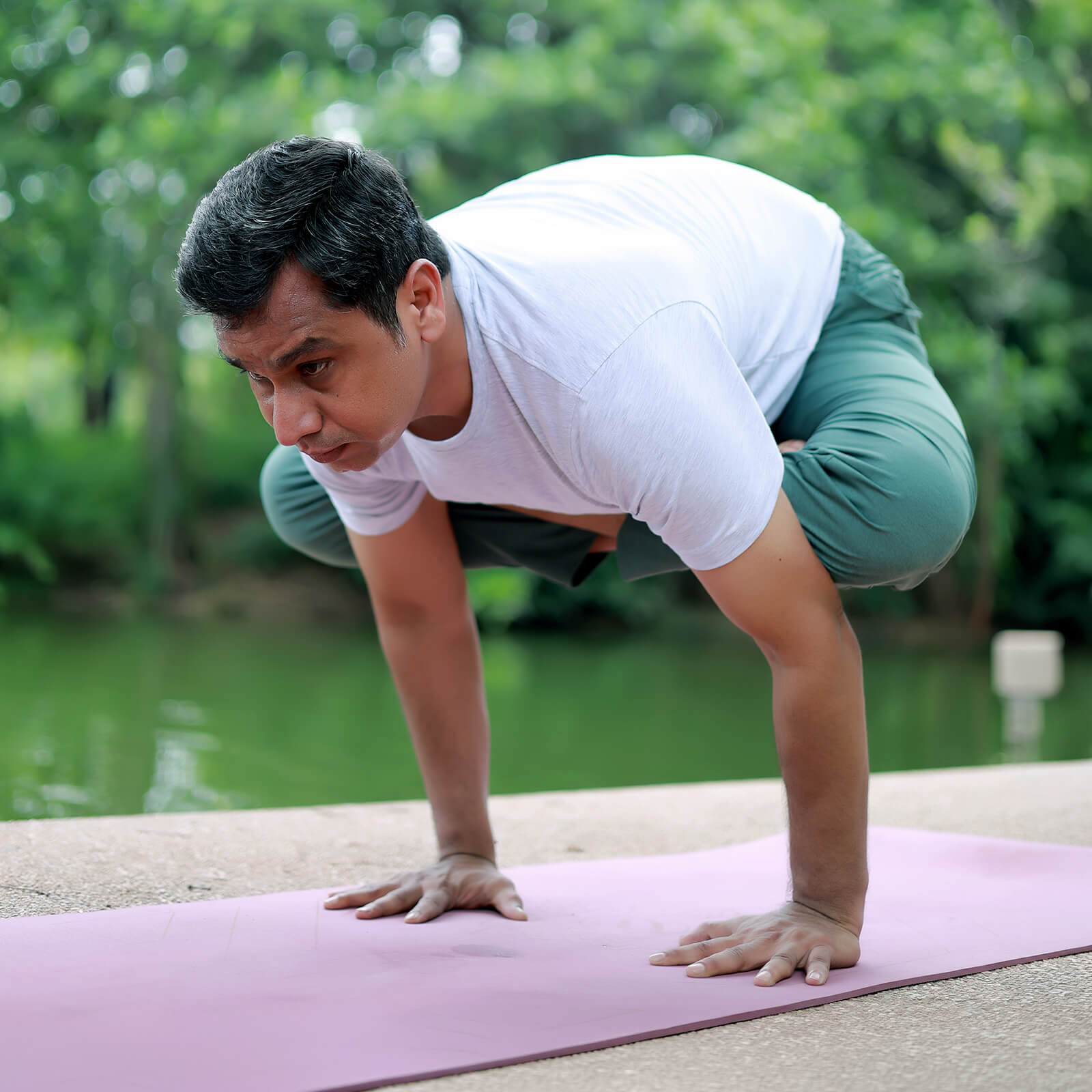 Group yoga