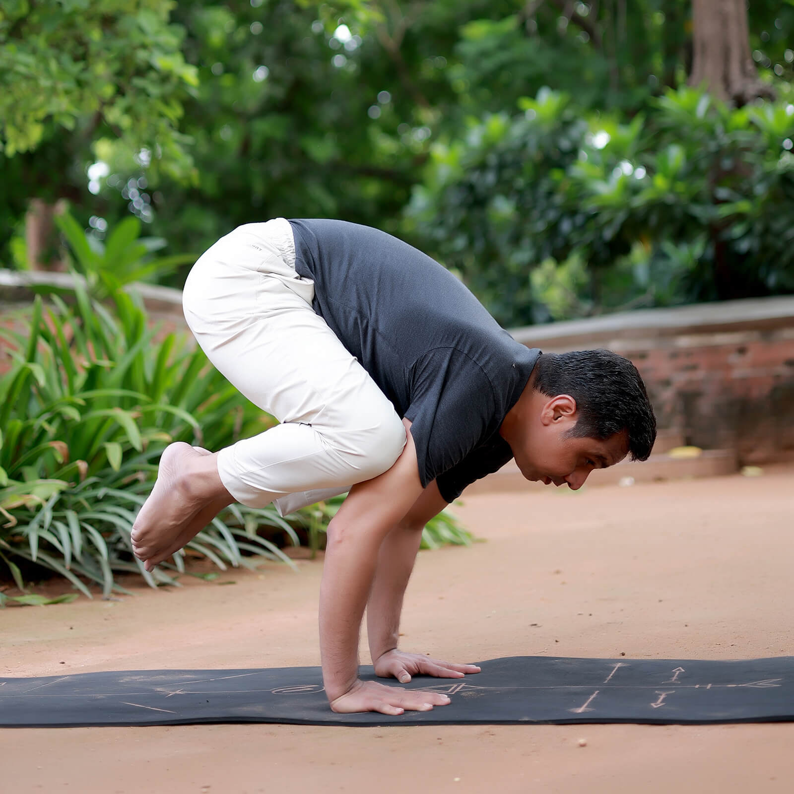 Outdoor yoga